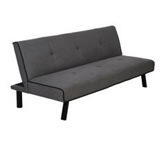Sofá Cama esponja, eucalipto, MDF de grado E1 HOMCOM