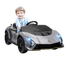 Coche Eléctrico Infantil Plástico, Metal AIYAPLAY