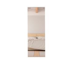 Zapatero de pared leto en Melamina, con espejo