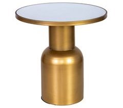 Mesa auxiliar de metal