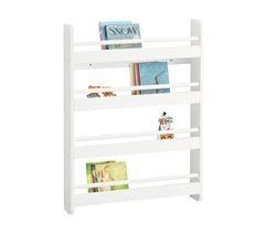 Librería Infantil para Niños con 4 estantes KMB08-K-W SoBuy