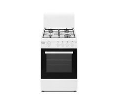 Cocina de gas CORBERÓ CCSF45020BW con horno integrado