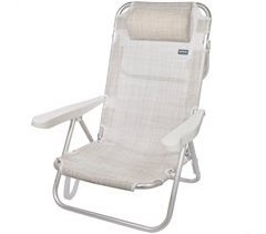 Silla multiposición aluminio mediterráneo Aktive