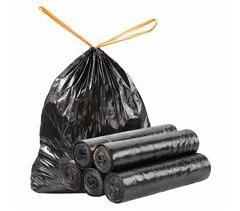 Joybos 5 Rollos de Bolsas de basura con cordón