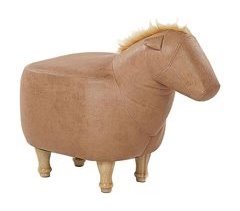 Beliani Puf animal HORSE
