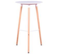 Mesa alta estilo nórdico  - Palermo 60x60