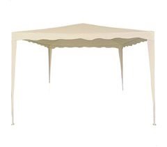 Cenador crema 300x300x240 Aktive Garden