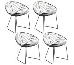 Lote de 4 sillas de comedor