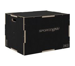 Cajón Pliométrico Madera de Haya SPORTNOW, ferretería - seguridad