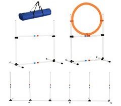 Set de Entrenamiento de Agilidad para Perros PE PawHut