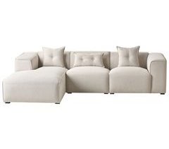 Beliani Sofá de 3 plazas Poliéster DOLVA