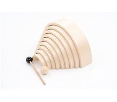 Bloques de madera (9 piezas) Aarcoíris