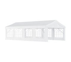 Carpa de Jardín Acero y PE Outsunny 800x400