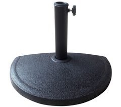 Soporte parasol semicircular resina 38-48 Aktive Garden