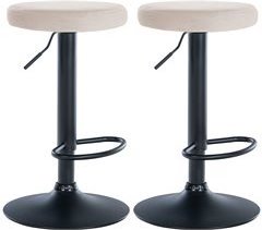 Taburetes de bar sillas altas en terciopelo