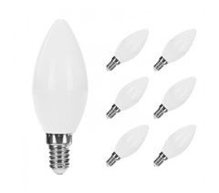 Pack 6 Bombillas LED Vela Raydan Home
