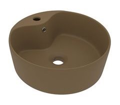 Lavabo lujoso con rebosadero cerámica