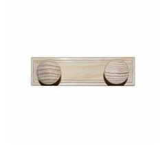 Colgador 2 pomos