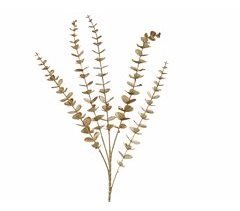 Planta XMAS EUCALIPTO artificial dorado 85cm marca EVERLANDS 