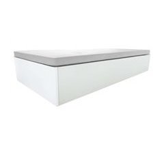 Cama Canapé Neo Base Tapizada Con Apertura Lateral