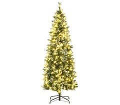 Árbol de Navidad Plástico, Acero HOMCOM, hogar - decoración