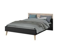 Cama Osaka Dormitorio Matrimonio Estilo Nórdico 145x195