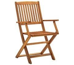 Juego de 2 Sillas de jardín - Sillas de exterior