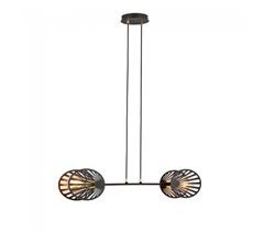 Lámpara de techo Bahia (2 luces) Acero Moderno
