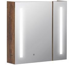 Armario con Espejo MDF, Vidrio kleankin, hogar - baño