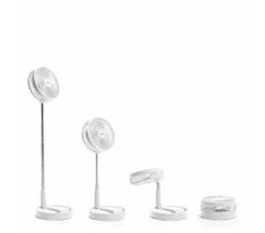 Ventilador Recargable Plegable 3 en 1