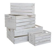 Set 4 Cestos de madera