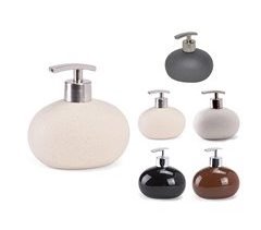 Distribuidor De Jabón Ceramica Piedra "Manali"