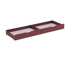 Juego de 2 cajones para cama de madera