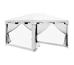 Carpa de Jardín Metal, PE Outsunny