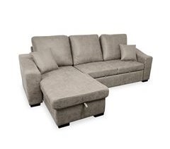 Sofá Cama Chaise Longue con Arcón de Almacenaje modelo Zurich