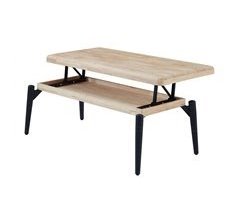 Mesa de Centro Elevable Lua Estilo Nórdico