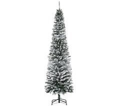 Árbol de Navidad Plástico, Metal HOMCOM, hogar - decoración