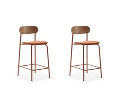 Pack de 2 taburetes altos ADRIANA