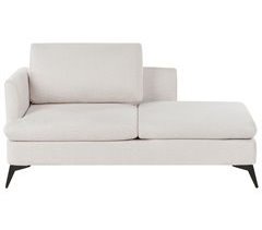 Beliani Chaise longue izquierdo Poliéster SIEVOZ