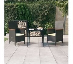 Juego de comedor de jardín cojines