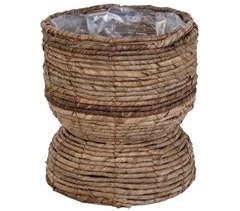 Macetero de hoja de banana