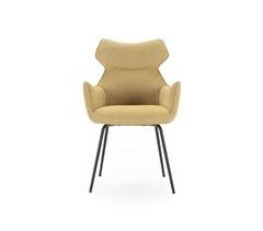 Sillones Dimitri tapizados, pack de 2 elegantes