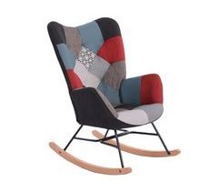 MEUBLES COSY Sillón Mecedora Relax Estilo Escandinavo