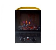Chimenea eléctrica portátil de acero