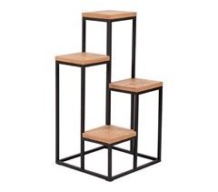 Soporte para plantas Ameland de 4 niveles metal [en.casa]