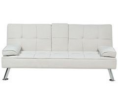 Beliani Sofá de 3 plazas Poliéster ROXEN