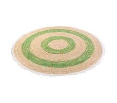 Alfombra fibra natural tejido artesanal 120x120