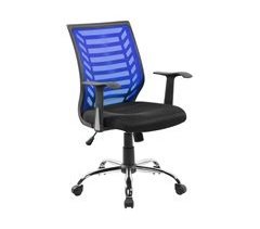 Silla de oficina de malla con reposabrazos Dfann