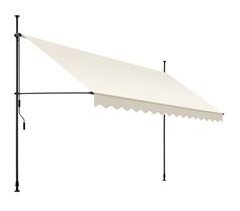 Toldo plegable para balcón 400x180