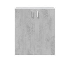 Armario multiusos 2 puertas efecto madera